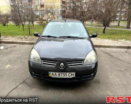 Черный Рено Симбол, объемом двигателя 1.4 л и пробегом 235 тыс. км за 3300 $, фото 1 на Automoto.ua