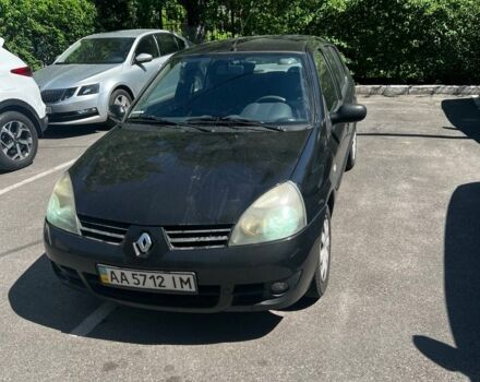 Черный Рено Симбол, объемом двигателя 1.4 л и пробегом 162 тыс. км за 3100 $, фото 1 на Automoto.ua