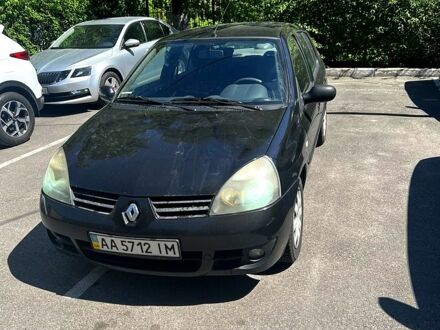 Черный Рено Симбол, объемом двигателя 1.4 л и пробегом 162 тыс. км за 3100 $, фото 1 на Automoto.ua