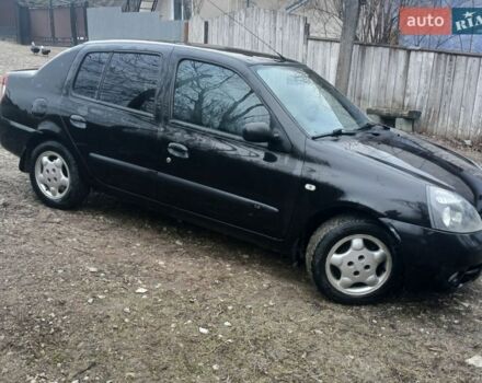 Черный Рено Симбол, объемом двигателя 1.39 л и пробегом 262 тыс. км за 3500 $, фото 1 на Automoto.ua