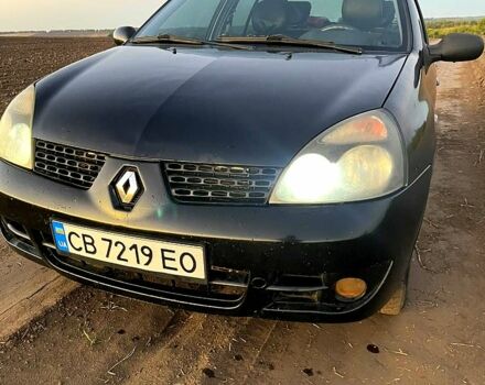 Черный Рено Симбол, объемом двигателя 1.4 л и пробегом 280 тыс. км за 2900 $, фото 1 на Automoto.ua