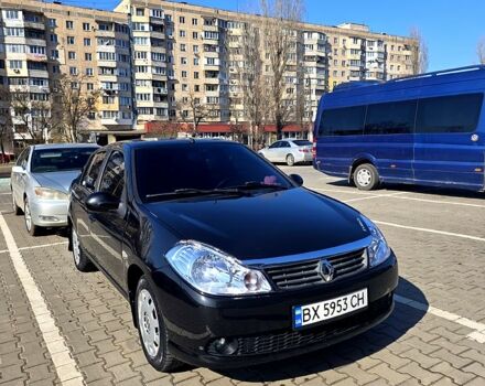 Черный Рено Симбол, объемом двигателя 1.4 л и пробегом 154 тыс. км за 4500 $, фото 1 на Automoto.ua