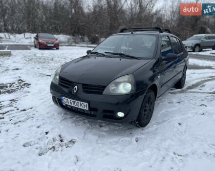 Черный Рено Симбол, объемом двигателя 1.39 л и пробегом 328 тыс. км за 2500 $, фото 1 на Automoto.ua