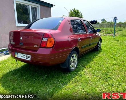 Красный Рено Симбол, объемом двигателя 1.4 л и пробегом 274 тыс. км за 2700 $, фото 1 на Automoto.ua