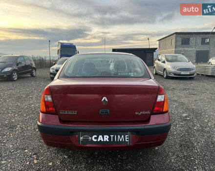 Червоний Рено Сімбол, об'ємом двигуна 1.4 л та пробігом 208 тис. км за 2650 $, фото 8 на Automoto.ua