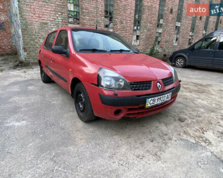 Червоний Рено Сімбол, об'ємом двигуна 1.39 л та пробігом 270 тис. км за 1900 $, фото 2 на Automoto.ua