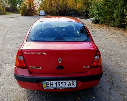 Красный Рено Симбол, объемом двигателя 1.4 л и пробегом 190 тыс. км за 3200 $, фото 1 на Automoto.ua