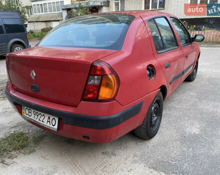 Червоний Рено Сімбол, об'ємом двигуна 1.39 л та пробігом 270 тис. км за 1900 $, фото 4 на Automoto.ua