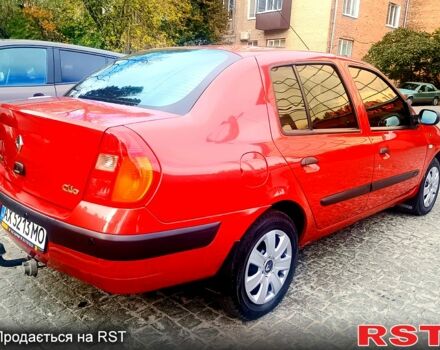 Красный Рено Симбол, объемом двигателя 1.4 л и пробегом 220 тыс. км за 4550 $, фото 2 на Automoto.ua