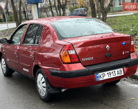 Красный Рено Симбол, объемом двигателя 1.39 л и пробегом 230 тыс. км за 2450 $, фото 1 на Automoto.ua