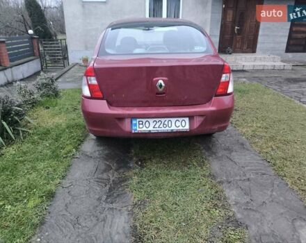 Красный Рено Симбол, объемом двигателя 1.39 л и пробегом 115 тыс. км за 2600 $, фото 1 на Automoto.ua