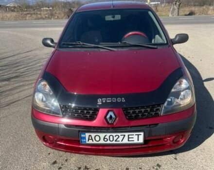 Червоний Рено Сімбол, об'ємом двигуна 1.4 л та пробігом 209 тис. км за 3000 $, фото 1 на Automoto.ua