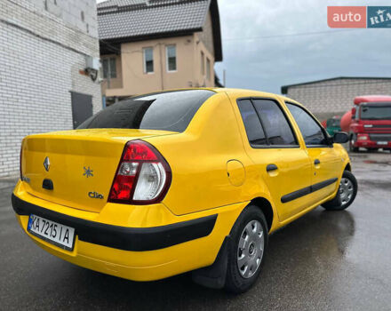 Желтый Рено Симбол, объемом двигателя 1.4 л и пробегом 266 тыс. км за 3000 $, фото 24 на Automoto.ua