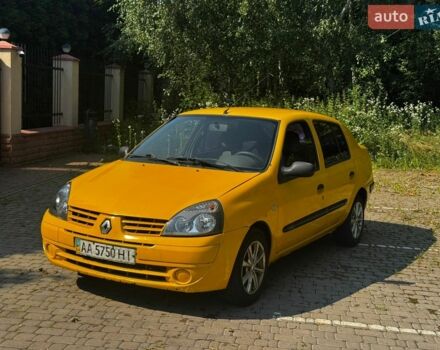 Желтый Рено Симбол, объемом двигателя 1.4 л и пробегом 240 тыс. км за 1999 $, фото 1 на Automoto.ua