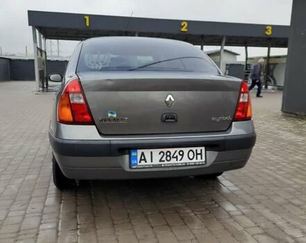 Сірий Рено Сімбол, об'ємом двигуна 1.4 л та пробігом 270 тис. км за 3500 $, фото 3 на Automoto.ua