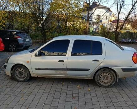 Серый Рено Симбол, объемом двигателя 1.4 л и пробегом 241 тыс. км за 1750 $, фото 14 на Automoto.ua