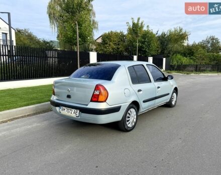 Серый Рено Симбол, объемом двигателя 1.4 л и пробегом 230 тыс. км за 2800 $, фото 3 на Automoto.ua