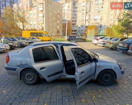 Серый Рено Симбол, объемом двигателя 1.4 л и пробегом 241 тыс. км за 1750 $, фото 1 на Automoto.ua