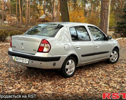 Серый Рено Симбол, объемом двигателя 1.4 л и пробегом 175 тыс. км за 4000 $, фото 2 на Automoto.ua