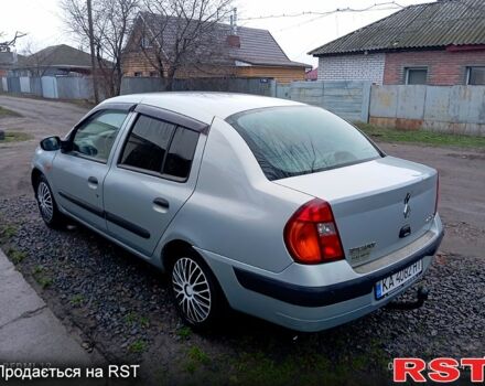 Серый Рено Симбол, объемом двигателя 1.4 л и пробегом 260 тыс. км за 2999 $, фото 3 на Automoto.ua