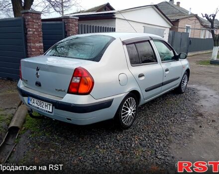 Серый Рено Симбол, объемом двигателя 1.4 л и пробегом 260 тыс. км за 2999 $, фото 2 на Automoto.ua