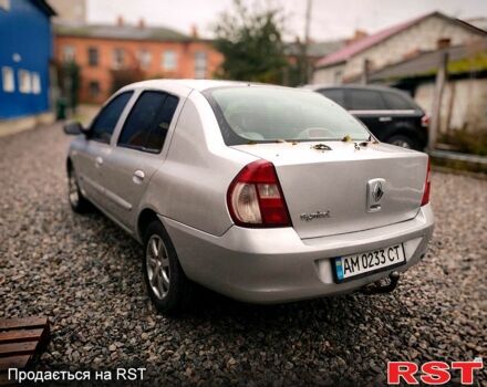 Серый Рено Симбол, объемом двигателя 1.4 л и пробегом 290 тыс. км за 1800 $, фото 4 на Automoto.ua