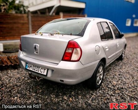 Серый Рено Симбол, объемом двигателя 1.4 л и пробегом 290 тыс. км за 1800 $, фото 2 на Automoto.ua