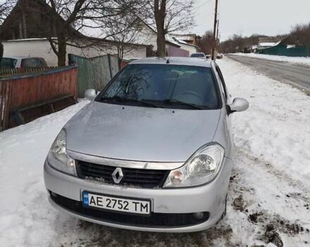 Серый Рено Симбол, объемом двигателя 1.39 л и пробегом 206 тыс. км за 4500 $, фото 3 на Automoto.ua