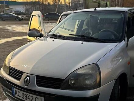 Серый Рено Симбол, объемом двигателя 1.4 л и пробегом 345 тыс. км за 3500 $, фото 1 на Automoto.ua