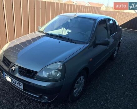 Серый Рено Симбол, объемом двигателя 1.4 л и пробегом 230 тыс. км за 3000 $, фото 1 на Automoto.ua