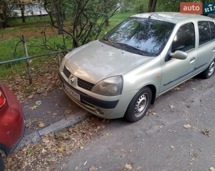 Серый Рено Симбол, объемом двигателя 1.4 л и пробегом 272 тыс. км за 8800 $, фото 1 на Automoto.ua