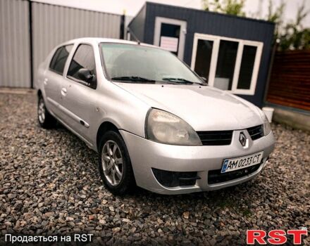Серый Рено Симбол, объемом двигателя 1.4 л и пробегом 290 тыс. км за 1800 $, фото 1 на Automoto.ua