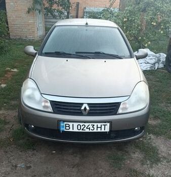 Серый Рено Симбол, объемом двигателя 1.39 л и пробегом 211 тыс. км за 3950 $, фото 1 на Automoto.ua