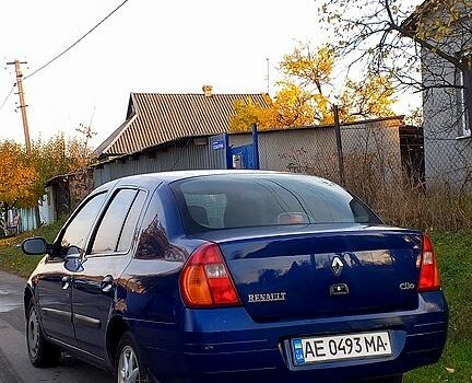 Синий Рено Симбол, объемом двигателя 1.4 л и пробегом 280 тыс. км за 1800 $, фото 4 на Automoto.ua