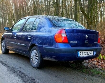 Синий Рено Симбол, объемом двигателя 1.4 л и пробегом 443 тыс. км за 2450 $, фото 4 на Automoto.ua