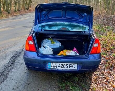 Синий Рено Симбол, объемом двигателя 1.4 л и пробегом 443 тыс. км за 2450 $, фото 12 на Automoto.ua