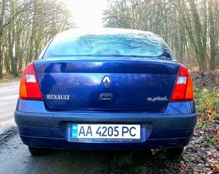 Синий Рено Симбол, объемом двигателя 1.4 л и пробегом 443 тыс. км за 2450 $, фото 5 на Automoto.ua