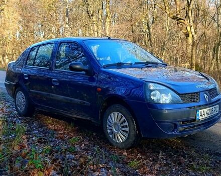 Синий Рено Симбол, объемом двигателя 1.4 л и пробегом 443 тыс. км за 2450 $, фото 7 на Automoto.ua