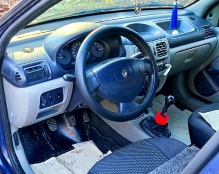 Синий Рено Симбол, объемом двигателя 1.4 л и пробегом 443 тыс. км за 2450 $, фото 8 на Automoto.ua