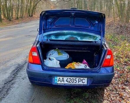 Синий Рено Симбол, объемом двигателя 1.4 л и пробегом 443 тыс. км за 2450 $, фото 11 на Automoto.ua