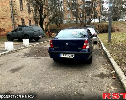 Синий Рено Симбол, объемом двигателя 1.4 л и пробегом 236 тыс. км за 2999 $, фото 5 на Automoto.ua