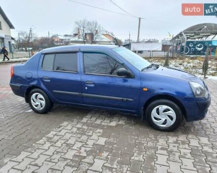 Синий Рено Симбол, объемом двигателя 1.4 л и пробегом 292 тыс. км за 2395 $, фото 1 на Automoto.ua