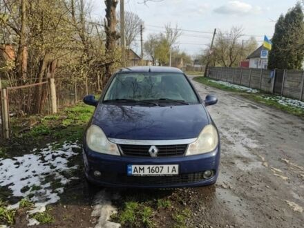 Синій Рено Сімбол, об'ємом двигуна 1.39 л та пробігом 214 тис. км за 3800 $, фото 1 на Automoto.ua