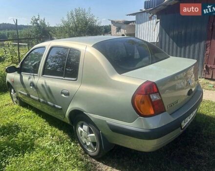 Зеленый Рено Симбол, объемом двигателя 1.4 л и пробегом 210 тыс. км за 2800 $, фото 7 на Automoto.ua