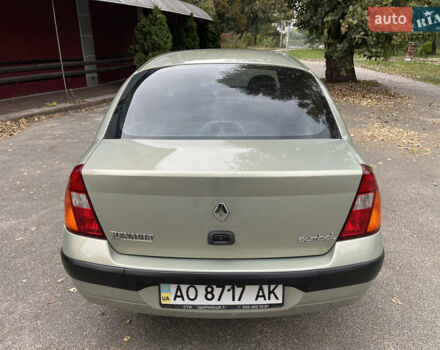 Зеленый Рено Симбол, объемом двигателя 1.4 л и пробегом 207 тыс. км за 3400 $, фото 5 на Automoto.ua