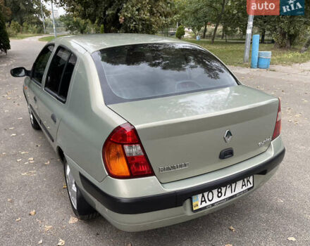 Зеленый Рено Симбол, объемом двигателя 1.4 л и пробегом 207 тыс. км за 3400 $, фото 4 на Automoto.ua