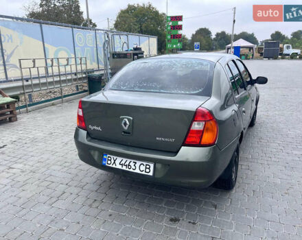 Зеленый Рено Симбол, объемом двигателя 1.39 л и пробегом 219 тыс. км за 3600 $, фото 4 на Automoto.ua