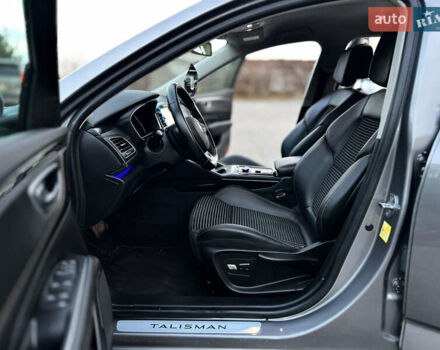 Сірий Рено Talisman, об'ємом двигуна 1.6 л та пробігом 110 тис. км за 15500 $, фото 24 на Automoto.ua