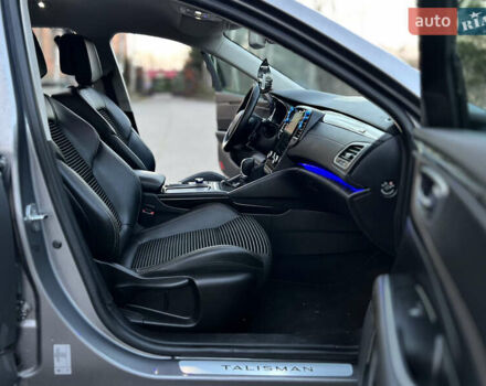 Сірий Рено Talisman, об'ємом двигуна 1.6 л та пробігом 110 тис. км за 15500 $, фото 20 на Automoto.ua