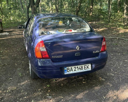 Синий Рено Талия, объемом двигателя 1.4 л и пробегом 165 тыс. км за 2800 $, фото 4 на Automoto.ua